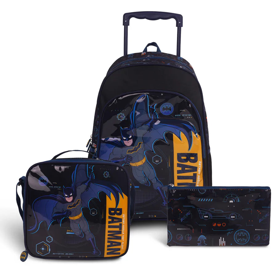 Warner Bros Batman Mission Critical 3 in1 Trolley Box Set 18"