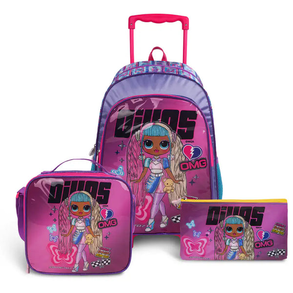 Mga Lol-Omg Divas 3 in1 Trolley Box Set 18"