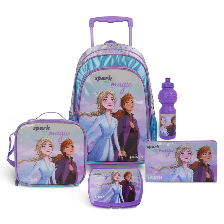 Disney Frozen Spark Your Own Magic V1 5 in1 Trolley Box Set 18"