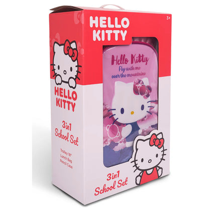 Sanrio Hello Kitty Over The Mountain 3 in1 Trolley Box Set 18"