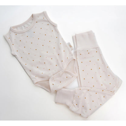 Elli Junior Bamboo Tank Body Golden Dots