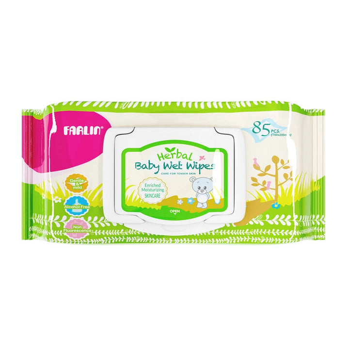 Farlin Baby Wet Wipes (Skincare) 85 Sheets