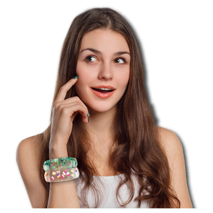 Fashion Time Crystal Magic Clear Bracelets