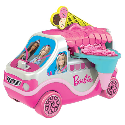 Barbie Ice Cream Truck with Big Handbag and Cosmetic Set