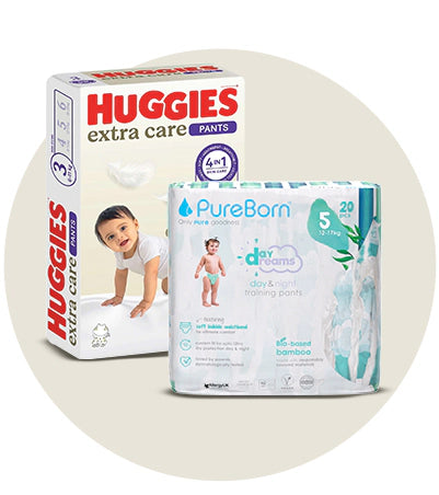 Rascals Training Diaper Pants (10–15 kg, 56 Count)