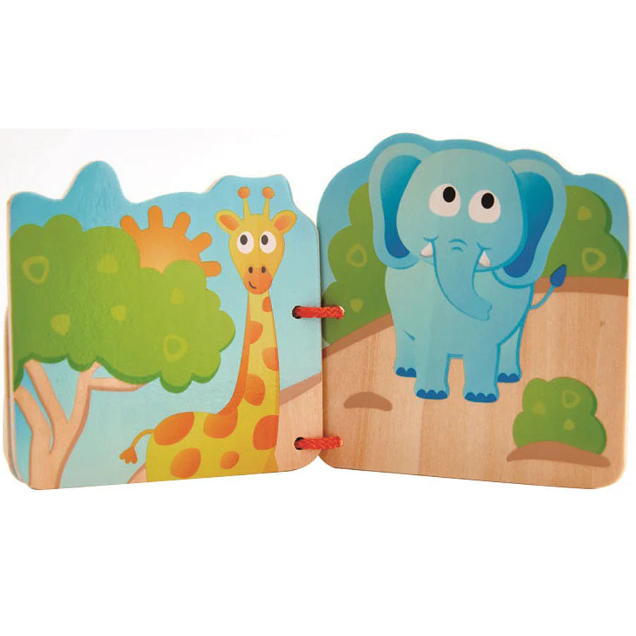 Hape - Baby's Wild Animal Book