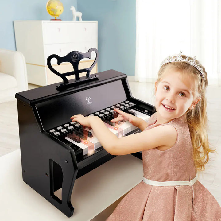 Hape Learn With Lights Piano (Black)