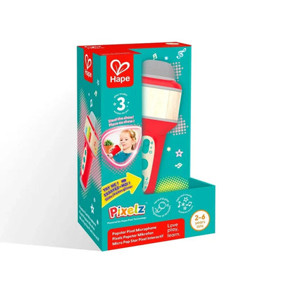 Hape Kids Popstar Pixel Microphone Toys