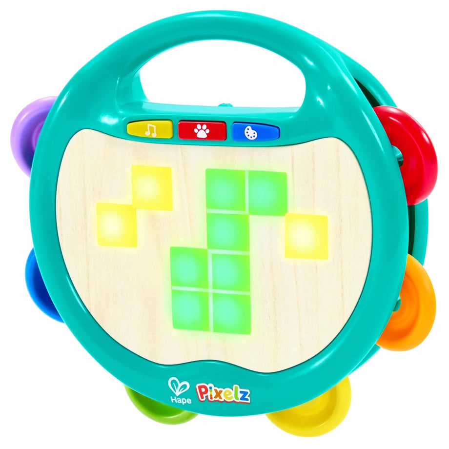 Hape Pixel Beat Tambourine