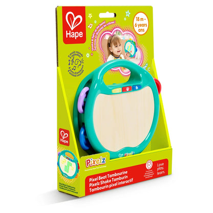 Hape Pixel Beat Tambourine