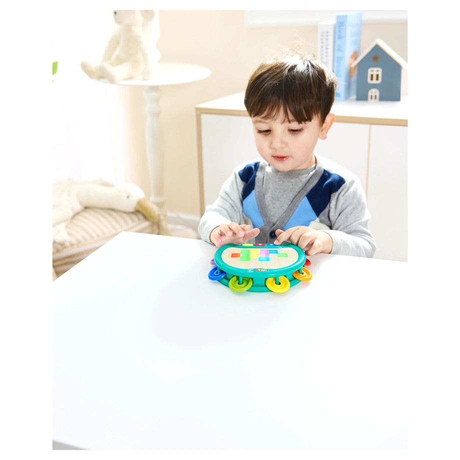 Hape Pixel Beat Tambourine