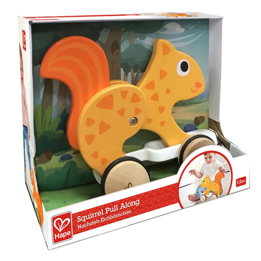 Hape Squirrel Pull Along Hape Squirrel Pull Along