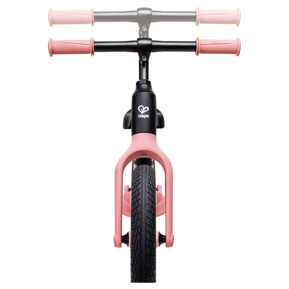Hape Learner Lightweight Balance Bike No Pedal Training Bike (Pink)