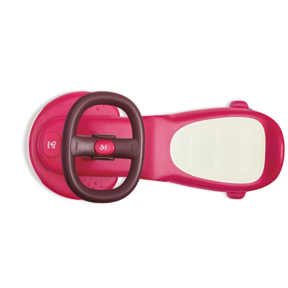 Hape Kids Wiggle & Giggle Car Toys (Red)