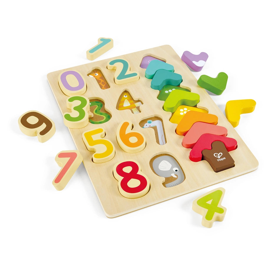 Hape Colors & Numbers Puzzle