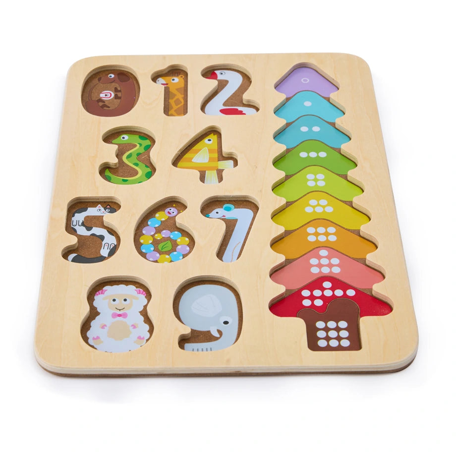 Hape Colors & Numbers Puzzle