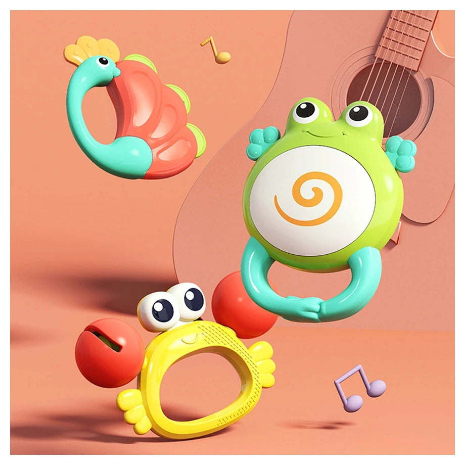 Hola Animal Orchestra Rattle (Frog)