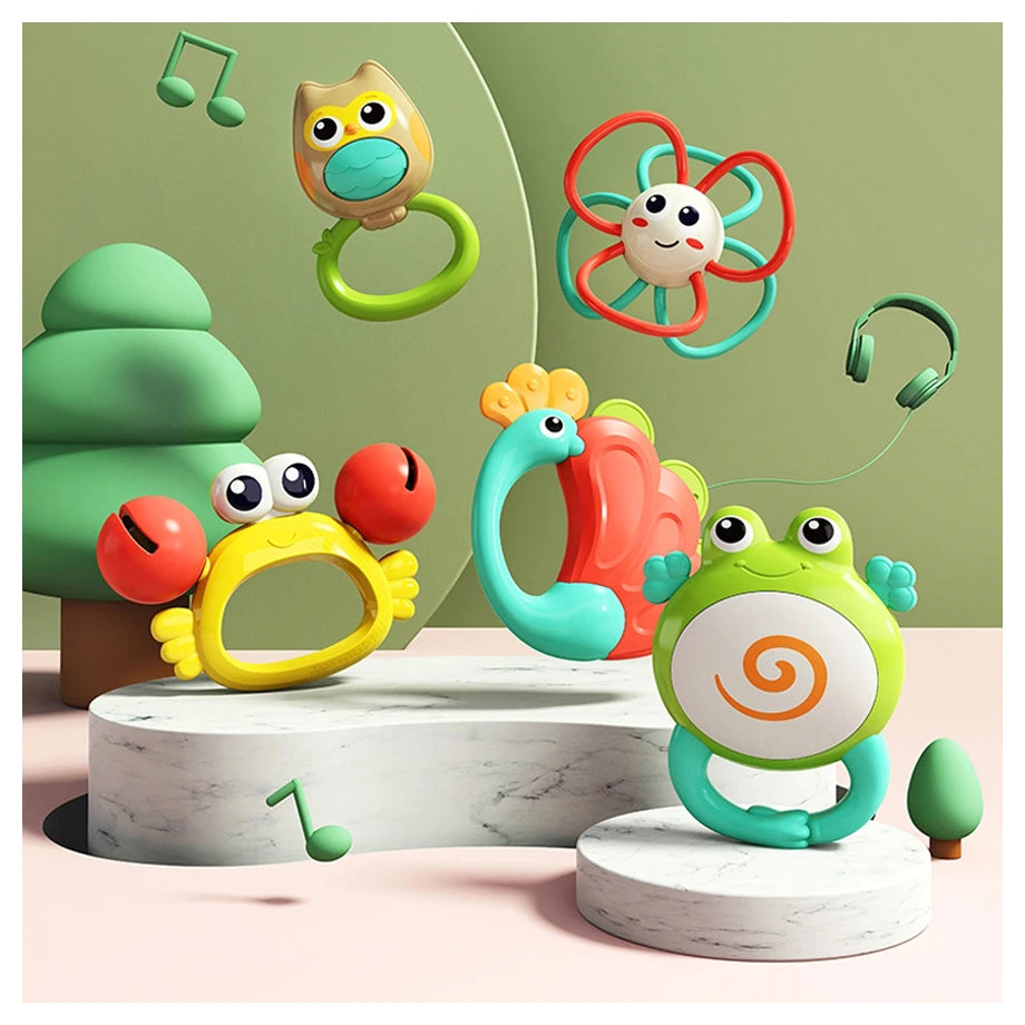 Hola Animal Orchestra Rattle (Frog)
