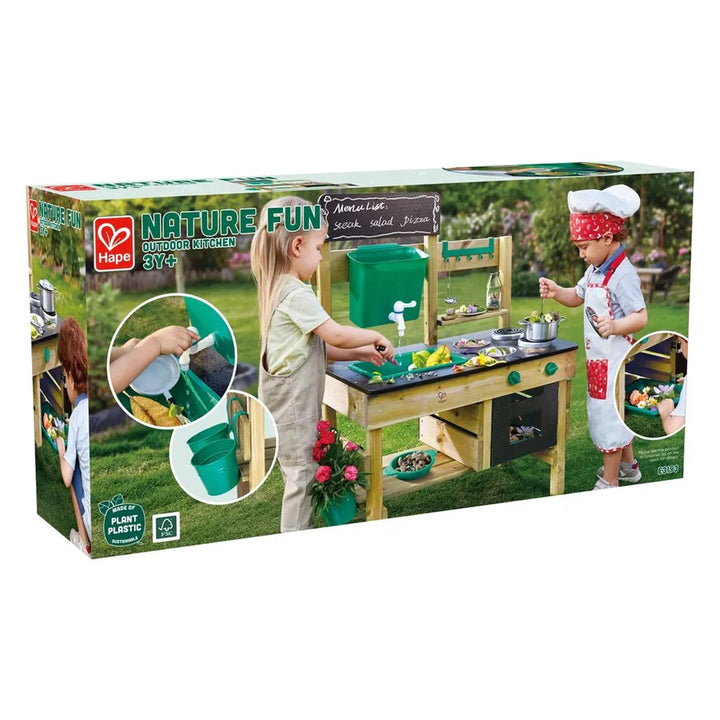 Hape Outdoor Kitchen Playset with Accessories