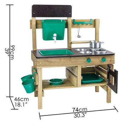 Hape Outdoor Kitchen Playset with Accessories