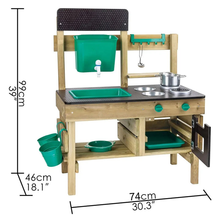 Hape Outdoor Kitchen Playset with Accessories