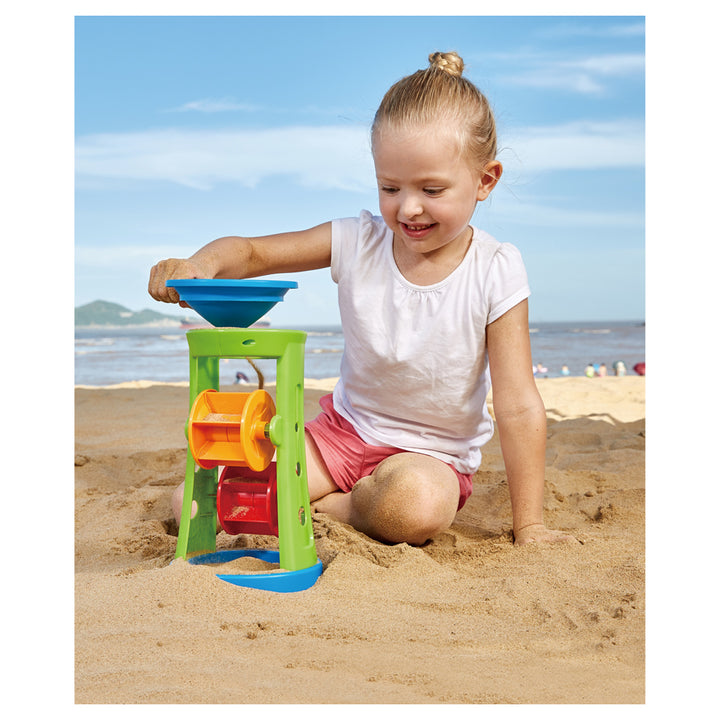 Hape Double Sand & Water Wheel Beach Toy