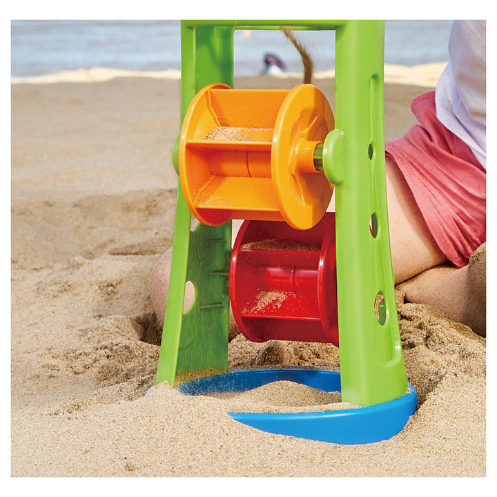 Hape Double Sand & Water Wheel Beach Toy