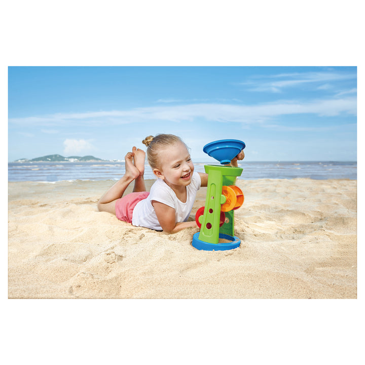 Hape Double Sand & Water Wheel Beach Toy
