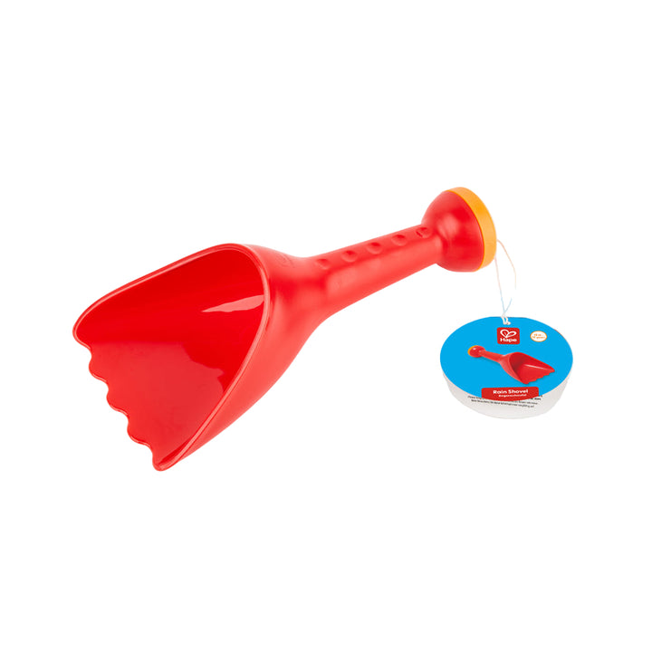 Hape Rain Shovel Sand & Beach Toy  (Red)