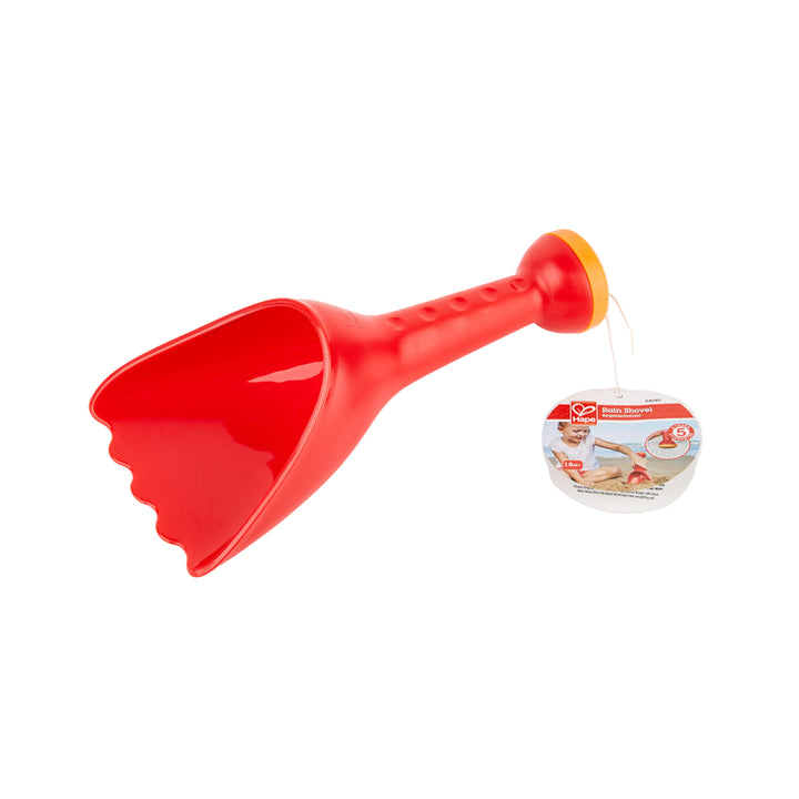 Hape Rain Shovel Sand & Beach Toy  (Red)