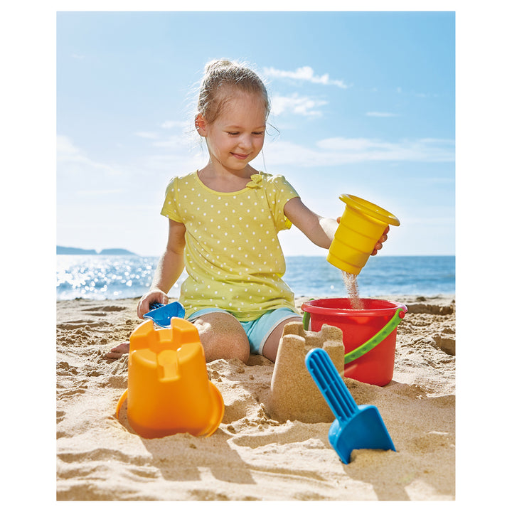 Hape 5-in-1 Sand & Beach Toy Set (5PC)