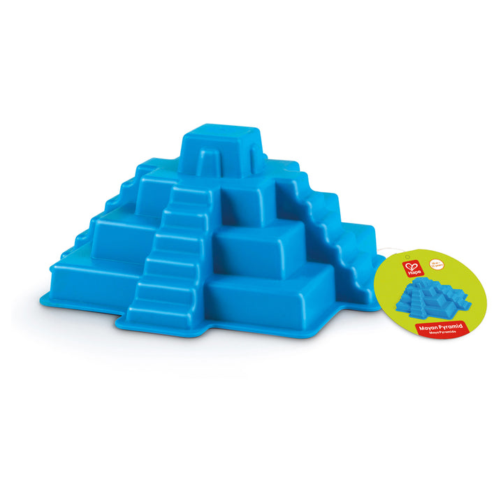 Hape Mayan Pyramid  Sand & Beach Toy (Blue)