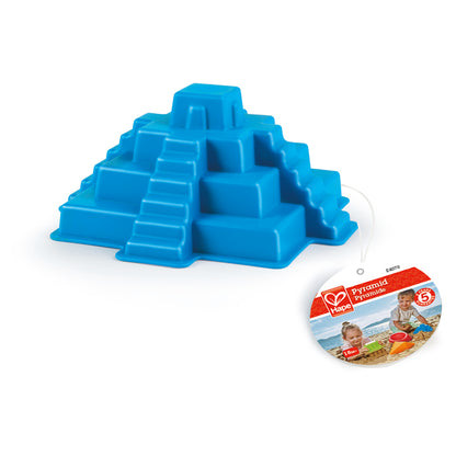 Hape Mayan Pyramid  Sand & Beach Toy (Blue)