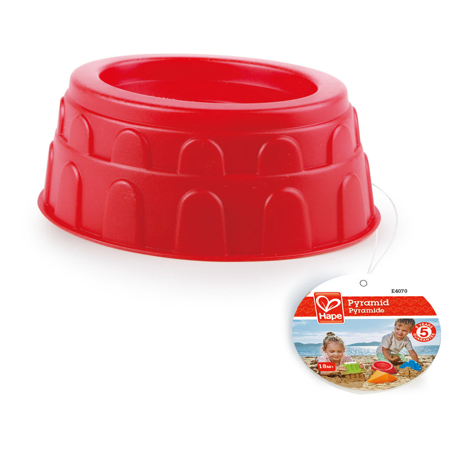 Hape Colosseum Sand & Beach Toy (Red)