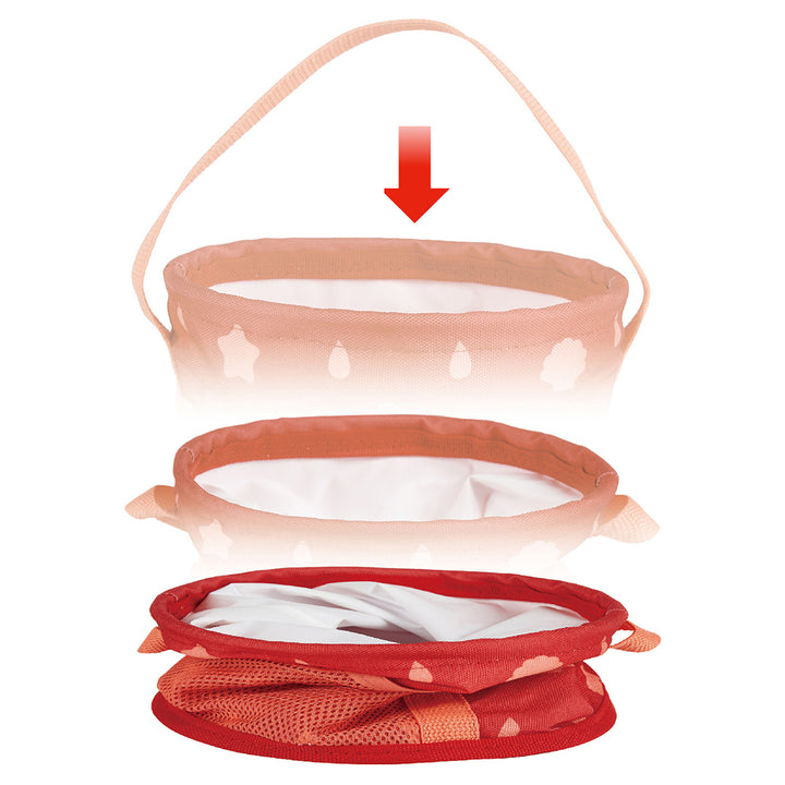 Hape Fold and Go Sand & Beach Set with Canvas Bag (4pcs)