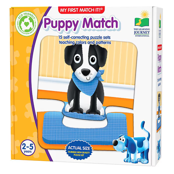 The Learning Journey My First Match It - Puppy Match