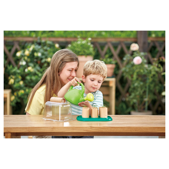 Hape Growing Gardener Mini Bamboo Green House