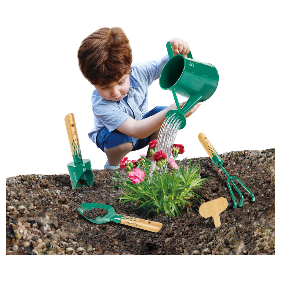 Hape Gardening and Flower Garden Tool Set