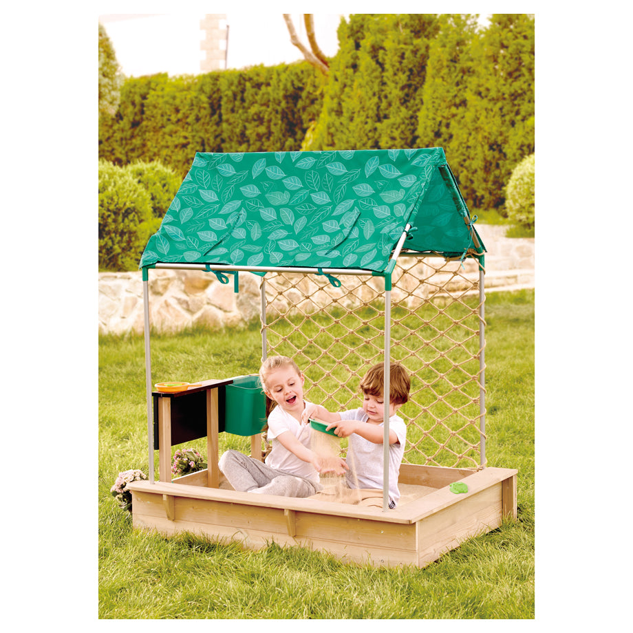 Hape Sandbox Cabana Kit 4-in-1 Outdoor Playset