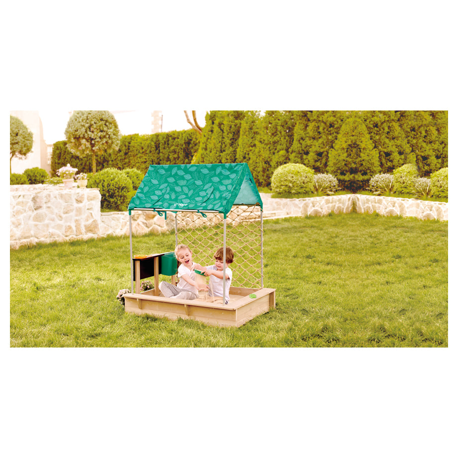 Hape Sandbox Cabana Kit 4-in-1 Outdoor Playset