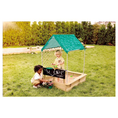 Hape Sandbox Cabana Kit 4-in-1 Outdoor Playset