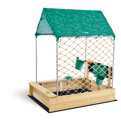 Hape Sandbox Cabana Kit 4-in-1 Outdoor Playset