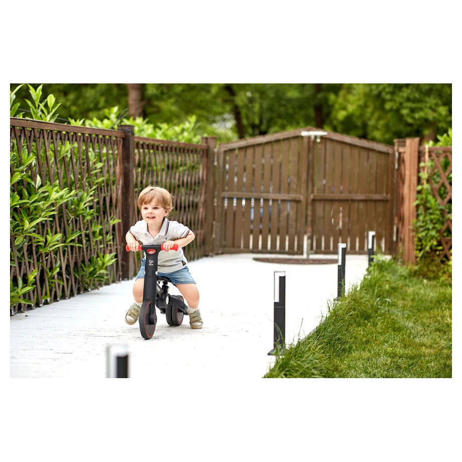 Hape Double-fun Transforming Rider Balance Bike & Tricycle 18M+ (Red)