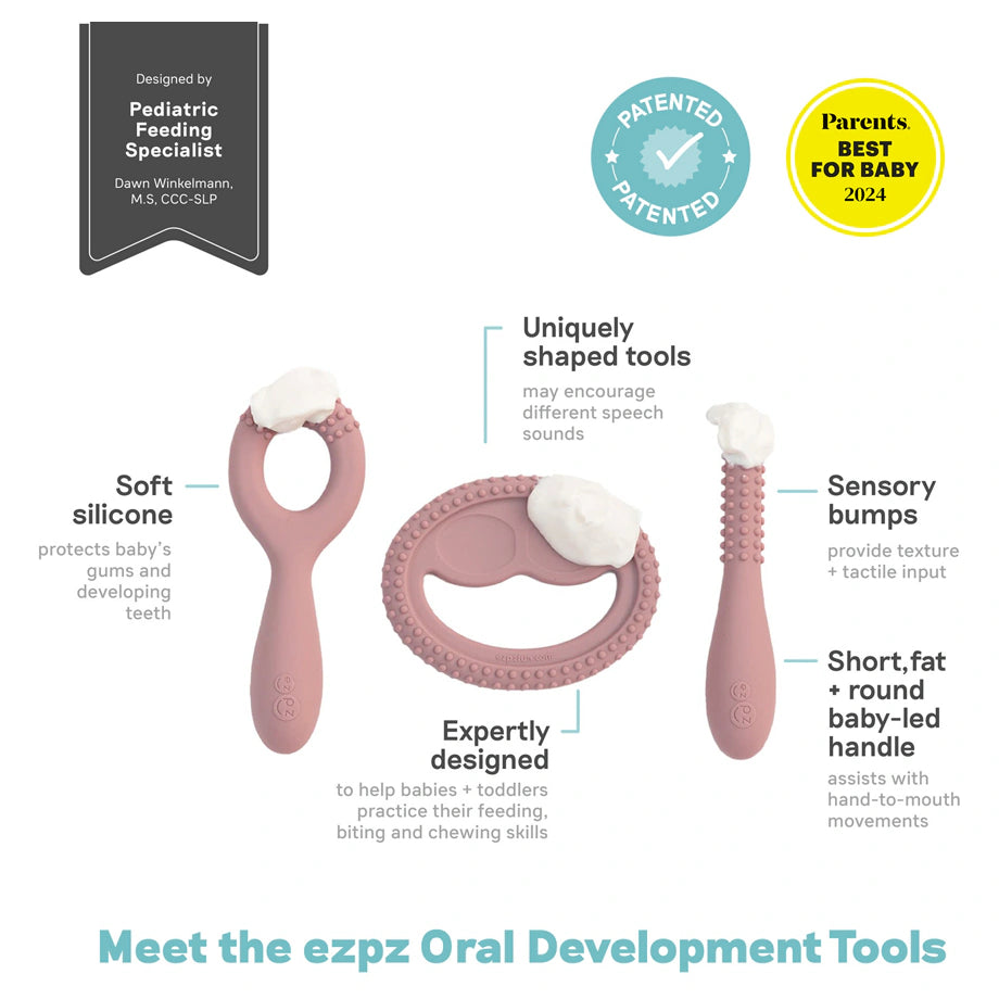 ezpz Oral Development Tools (Blush)