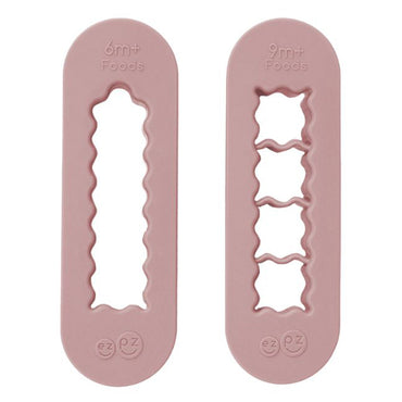 ezpz Baby Led Weaning Food Cutters (Blush)