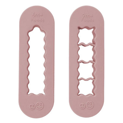 ezpz Baby Led Weaning Food Cutters (Blush)