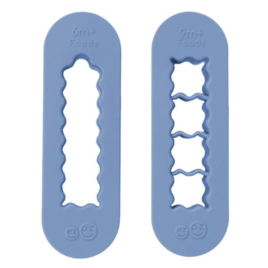 ezpz Baby-Led Food Cutters (Indigo)