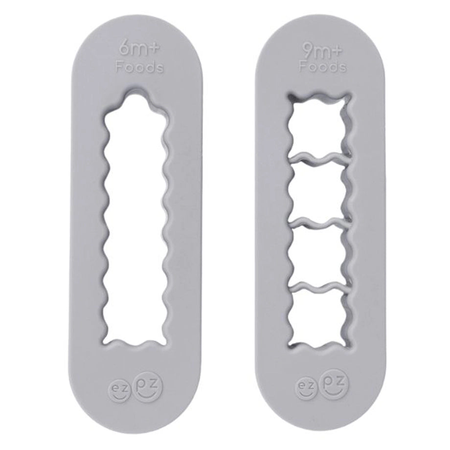 ezpz Baby Led Weaning Food Cutters (Pewter)