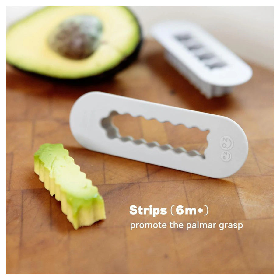 ezpz Baby Led Weaning Food Cutters (Pewter)