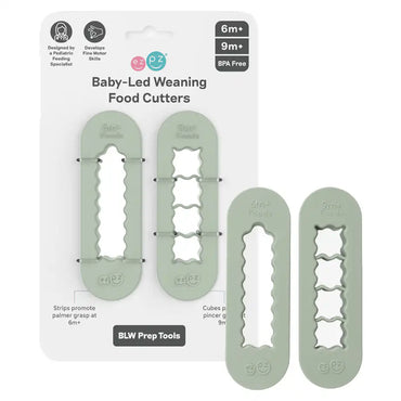 ezpz Baby Led Weaning Food Cutters (Sage)